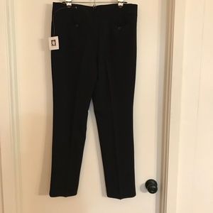 Anne Klein Size 10 Black Dress Pants NWOT